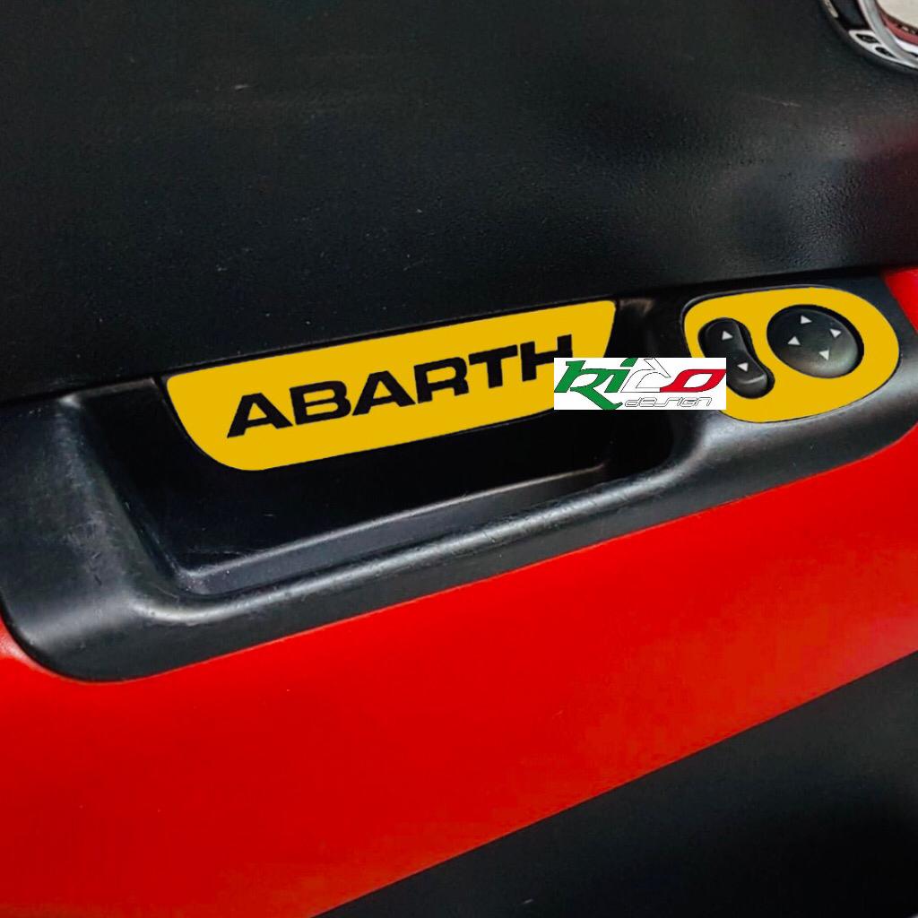 ADESIVO MANIGLIA INTERNA ABARTH 500 595 596