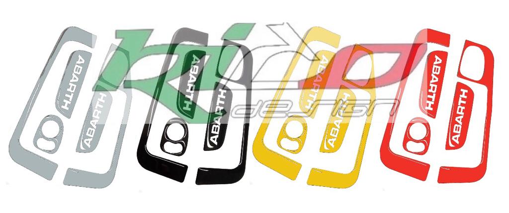 ADESIVO MANIGLIA INTERNA ABARTH 500 595 596
