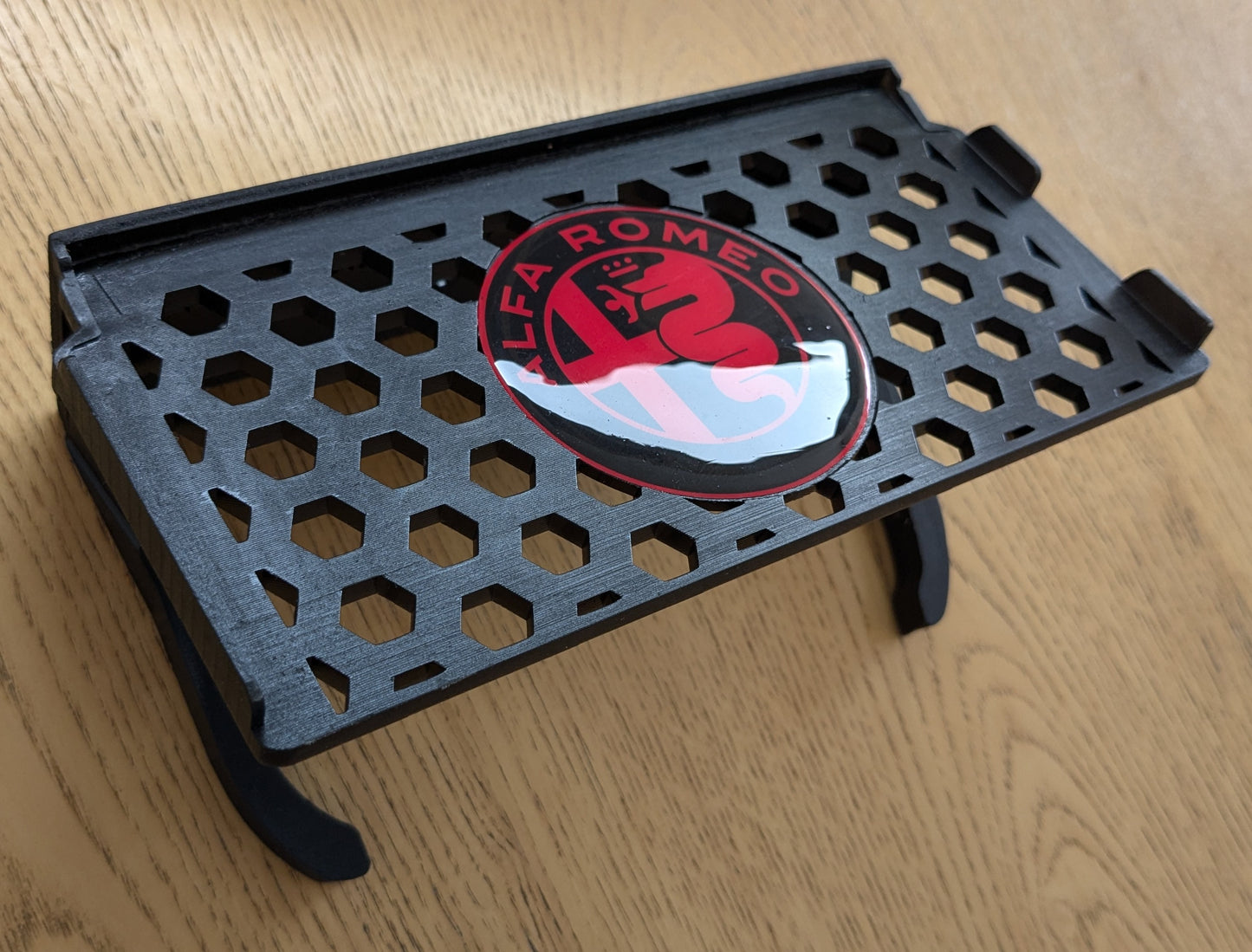 PORTA CELLULARE A NIDO D'APE  per Alfa Romeo Giulietta