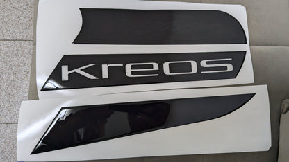 Coppia Adesivi Laterali KREOS Premium per Mansarda Camper