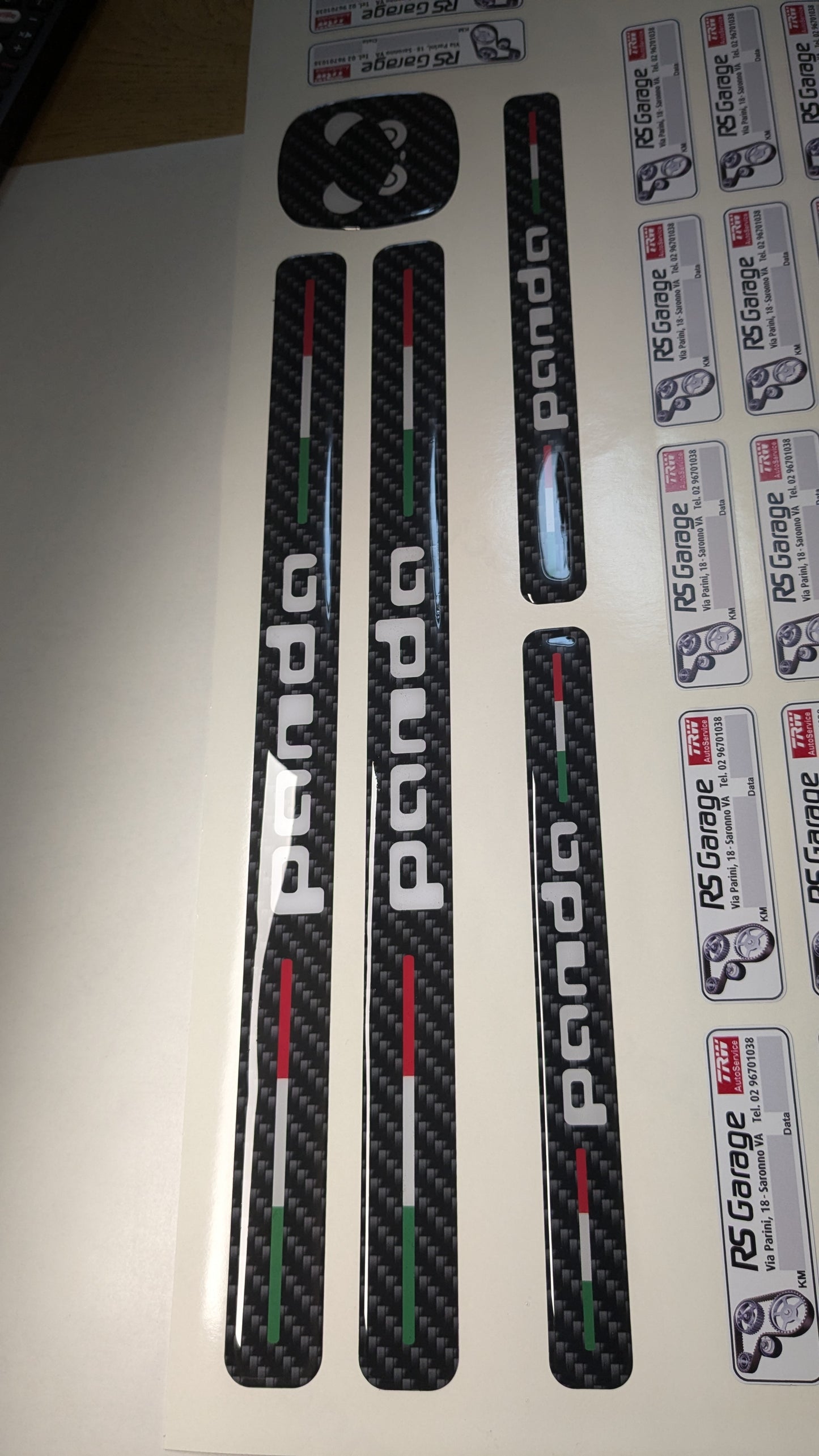 ✨ Adesivi Battitacco Panda