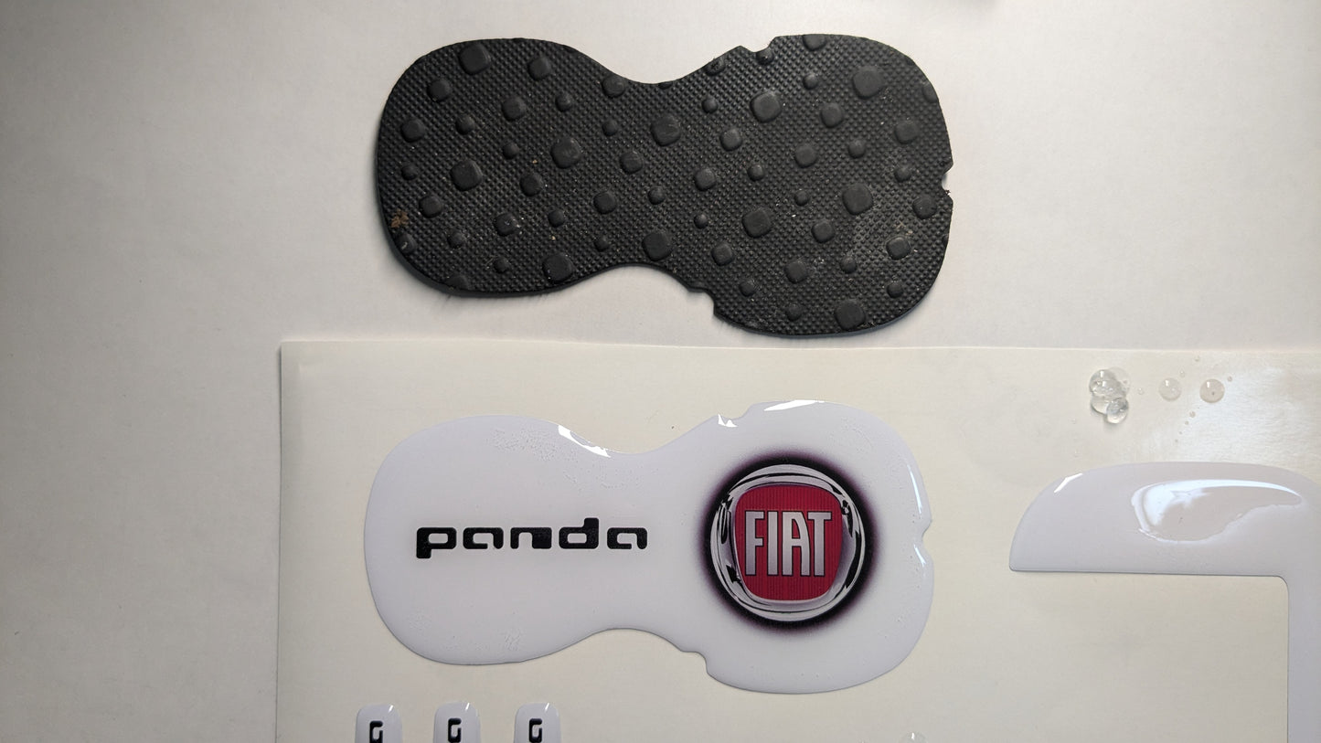 SET ADESIVI PORTA BICCHIERI PANDA