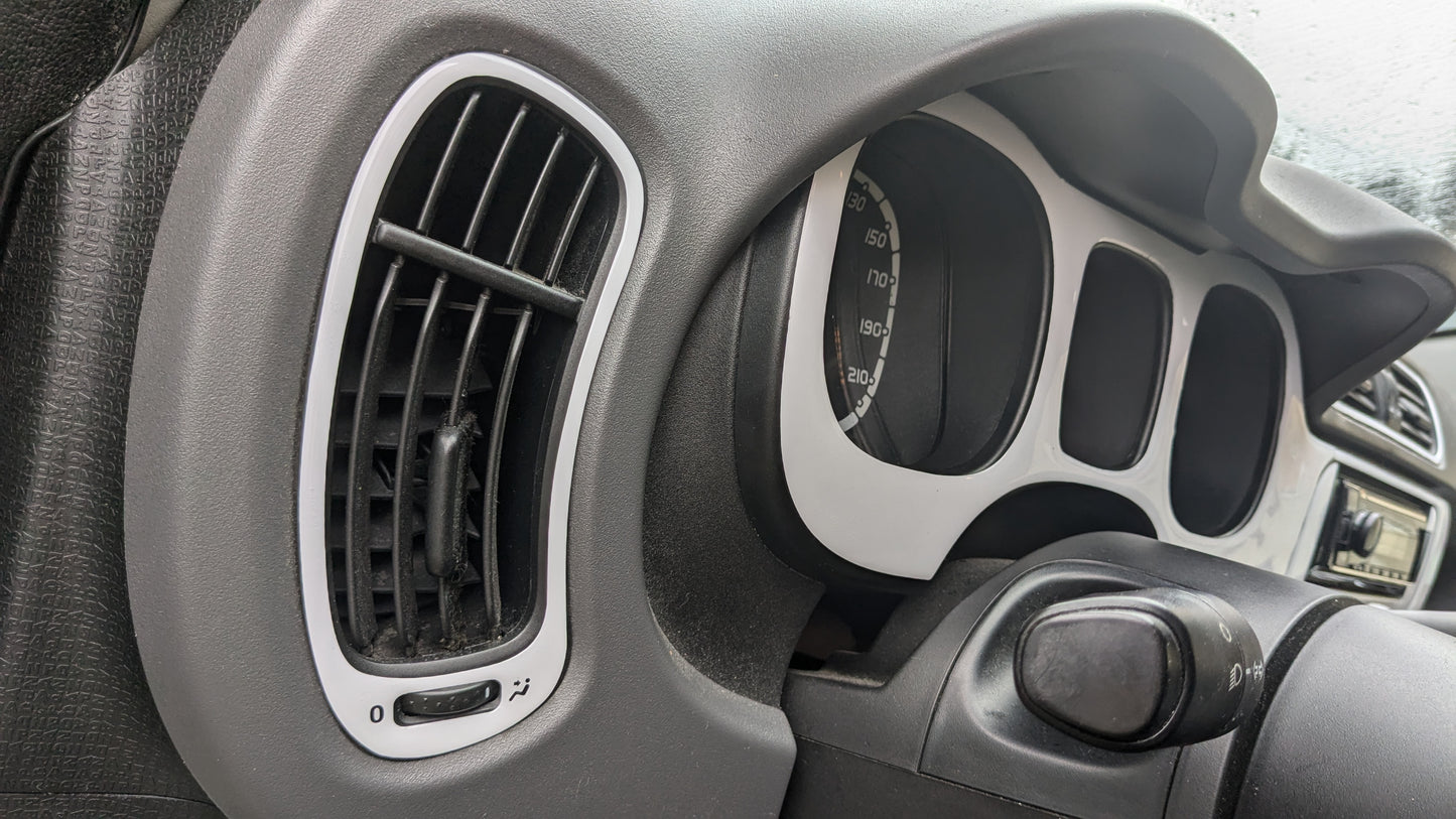 🚗💎 ADESIVI CRUSCOTTO – FIAT PANDA 💎🚗