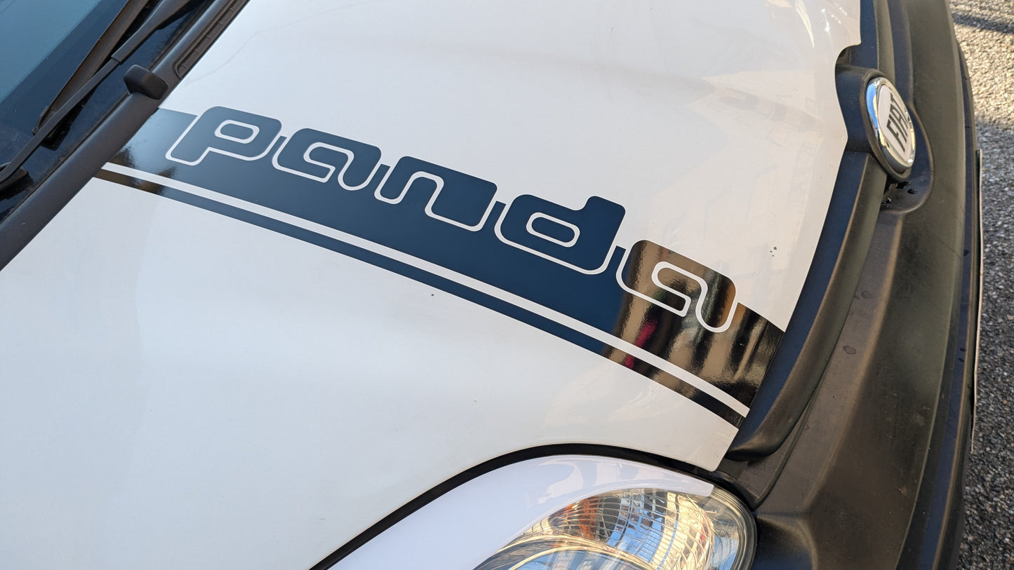 🚗💥 STRISCIA COFANO – FIAT PANDA STYLE! 💥🚗