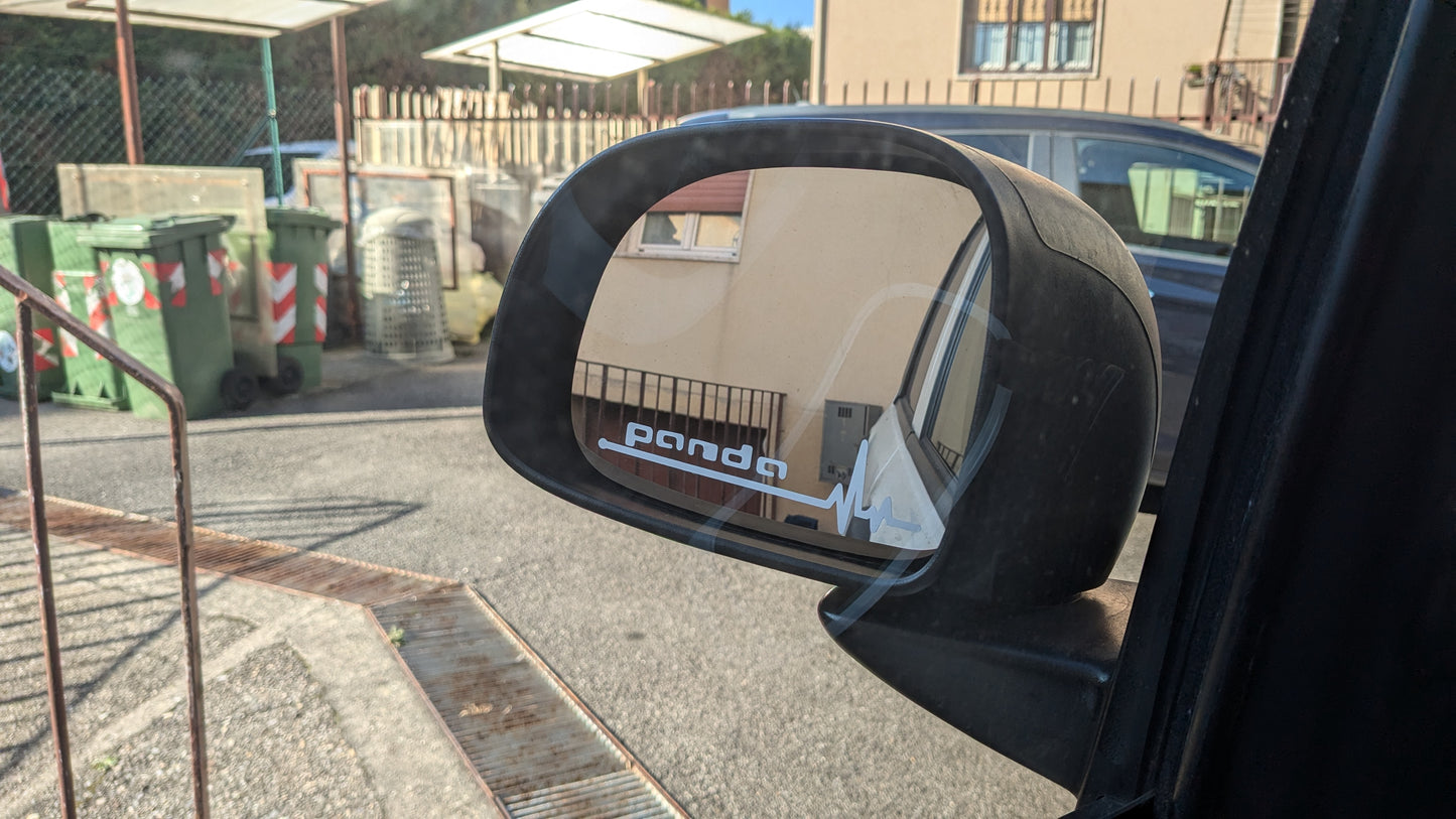 🚗✨ ADESIVI CALOTTA SPECCHI – FIAT PANDA ✨🚗
