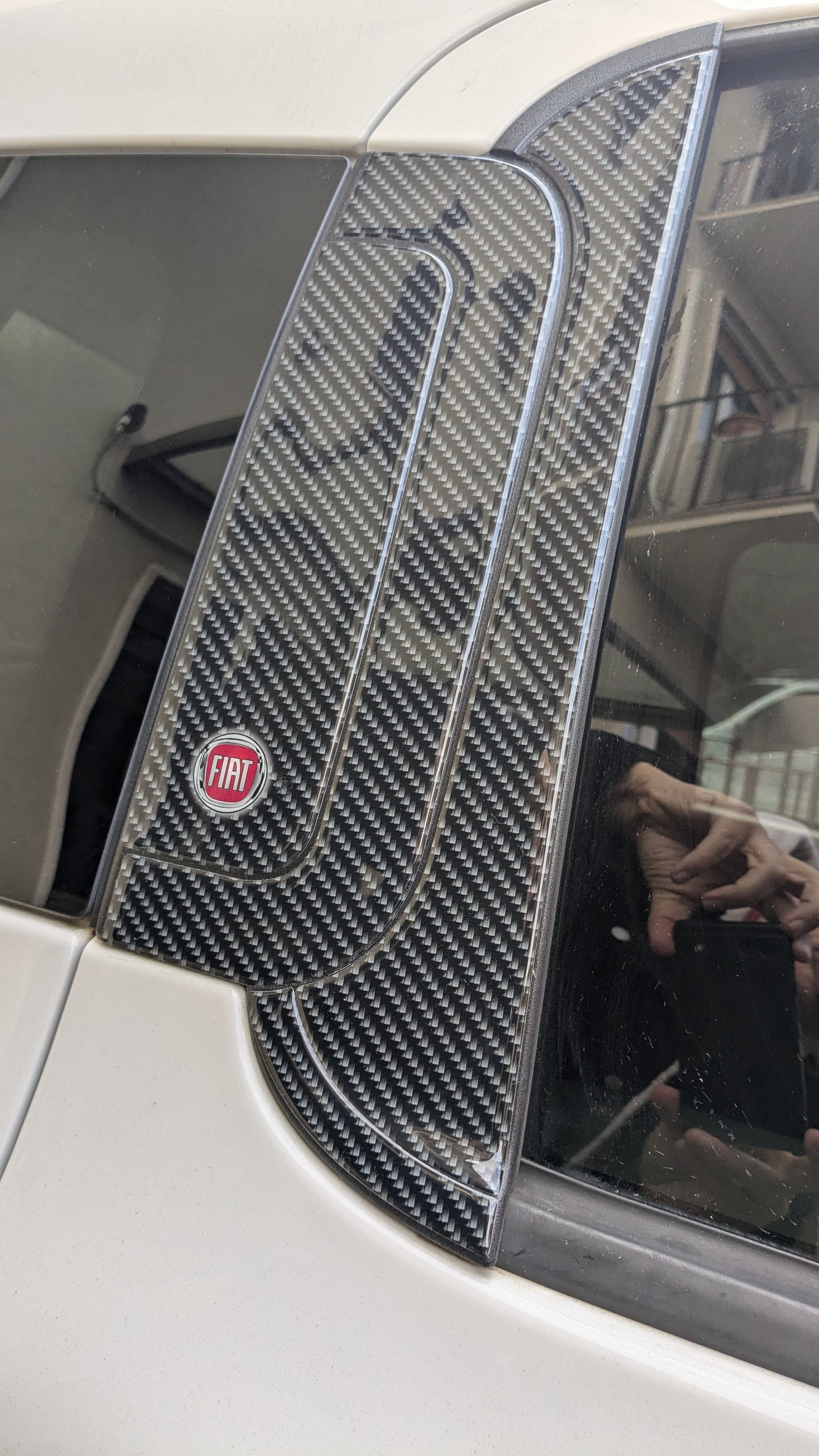 🚗✨ KIT ADESIVI MONTANTI 5 PORTE – FIAT PANDA ✨🚗