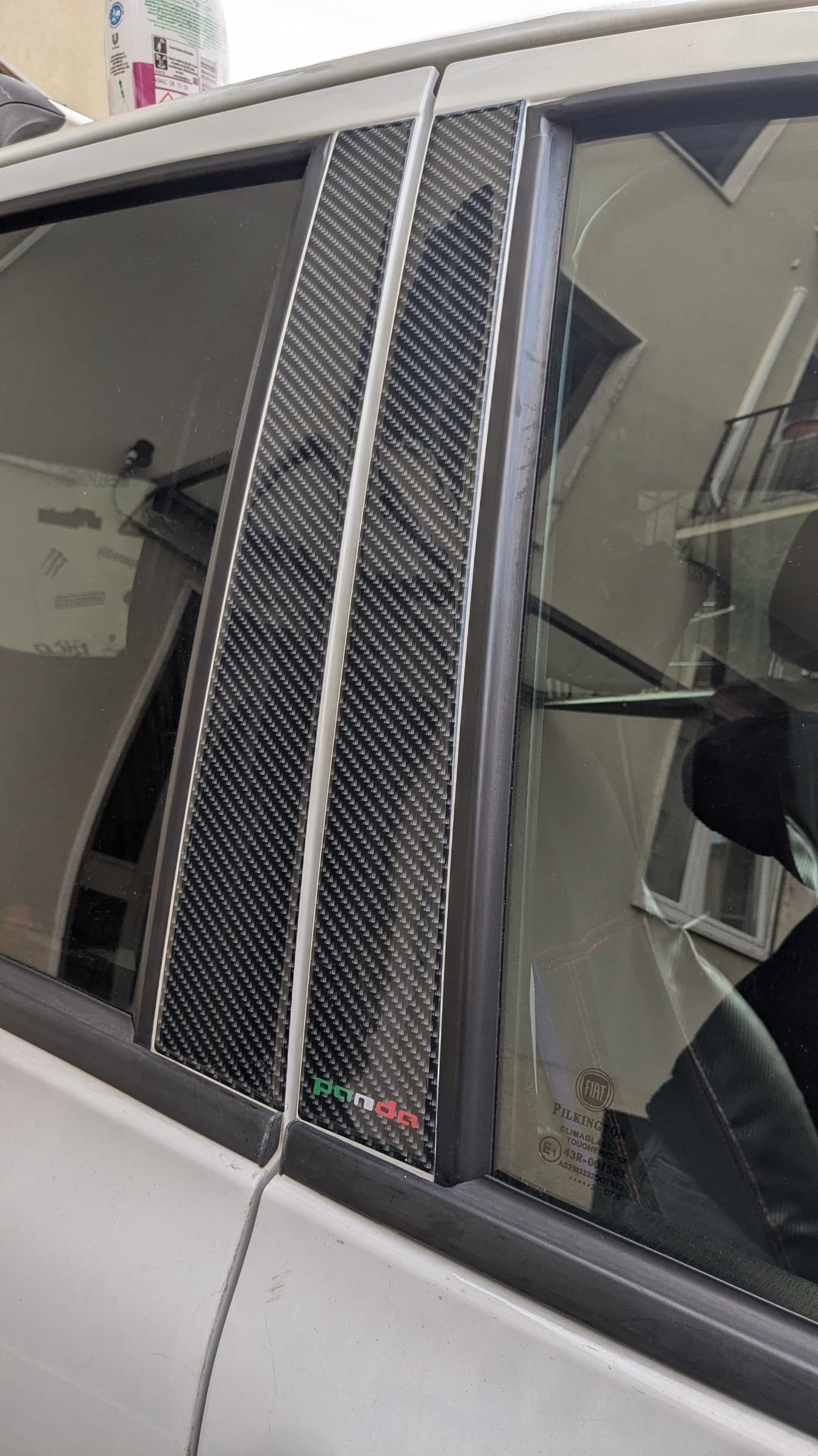 🚗✨ KIT ADESIVI MONTANTI 5 PORTE – FIAT PANDA ✨🚗