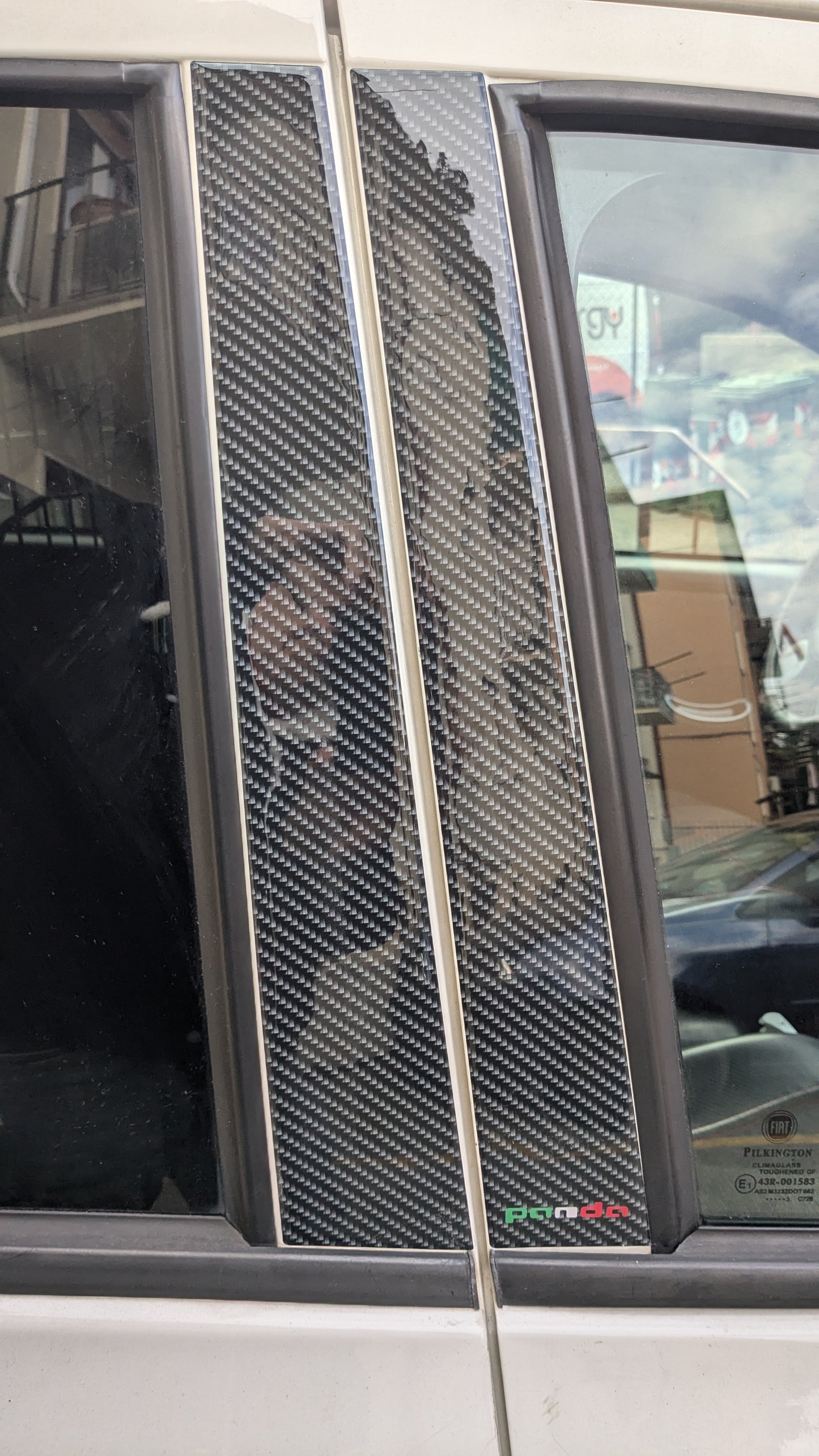 🚗✨ KIT ADESIVI MONTANTI 5 PORTE – FIAT PANDA ✨🚗