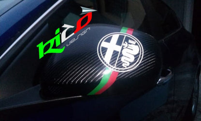 ADESIVI CALOTTE GP/ EVO/ ABARTH/ 500/ ALFA ROMEO