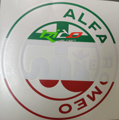 ADISIVO TRICOLOR  ALFA ROMEO