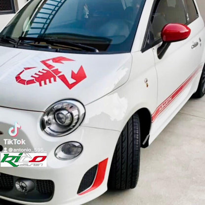ADESIVI PRESA D'ARIA ABARTH 500 595 695