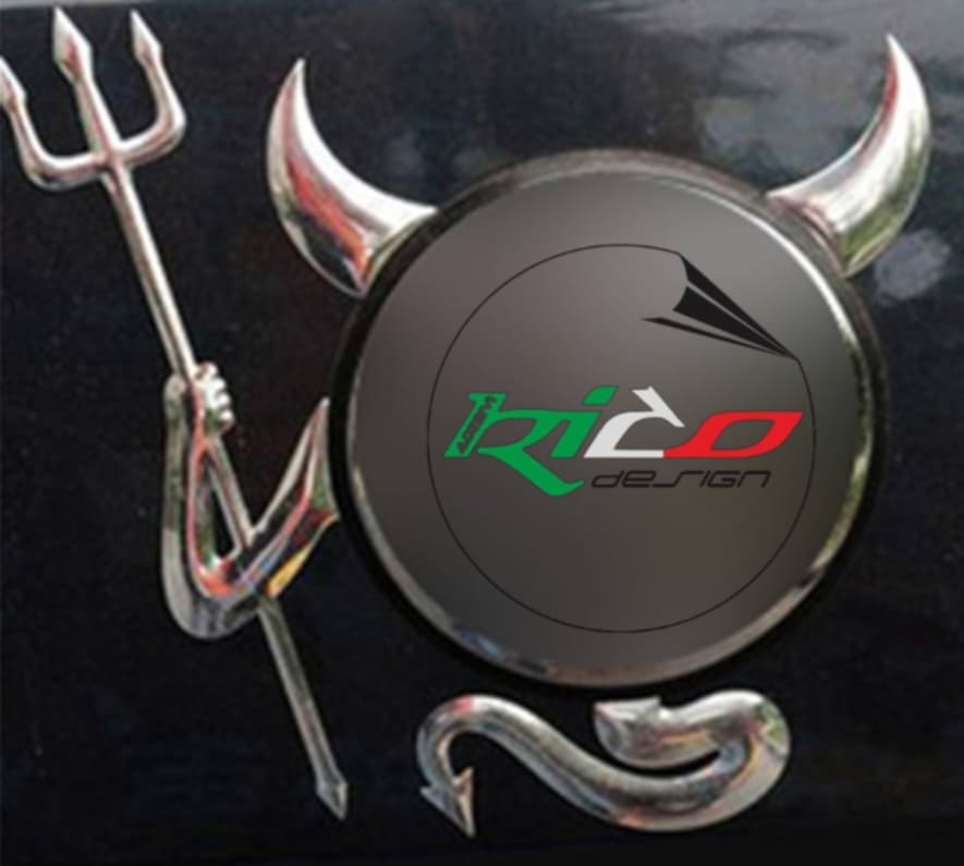 🔥 ADESIVO LOGO POSTERIORE “DIAVOLO” 🔥