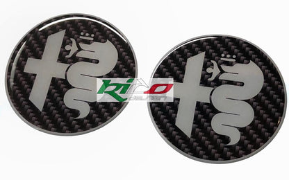 SET ADESIVI LOGHI ALFA ROMEO
