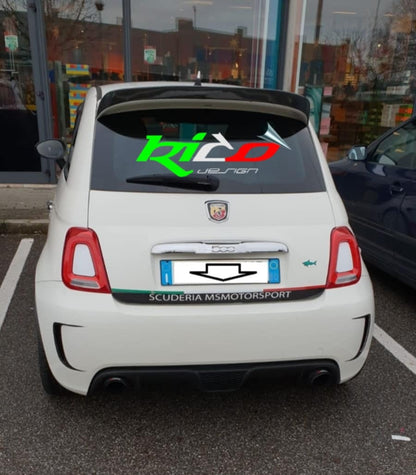 STRICIA PORTELONE POSTERIORE ABARTH 500 595 695