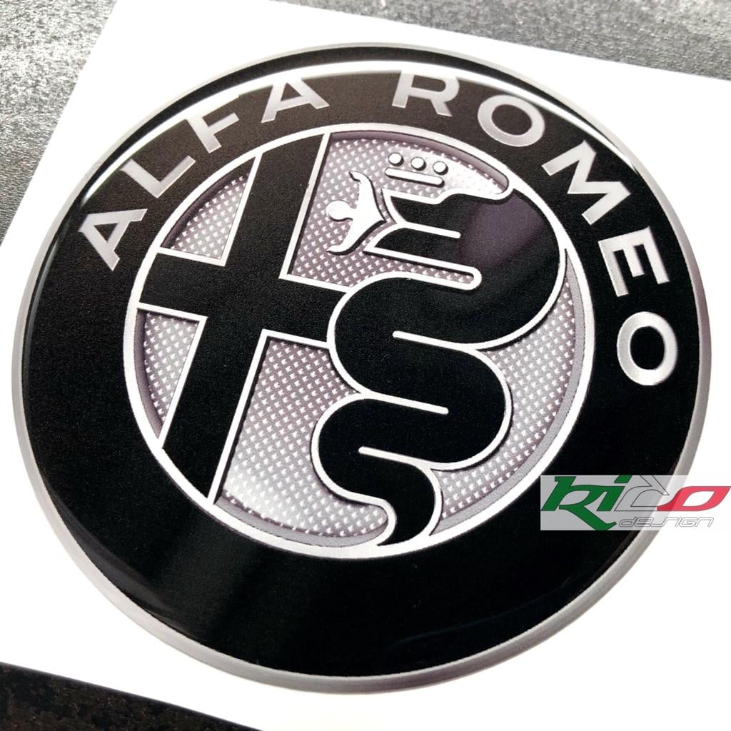 SET ADESIVI LOGHI ALFA ROMEO