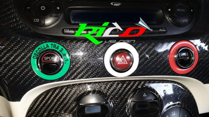 ANELLI TRICOLOR ABARTH 500 595 695