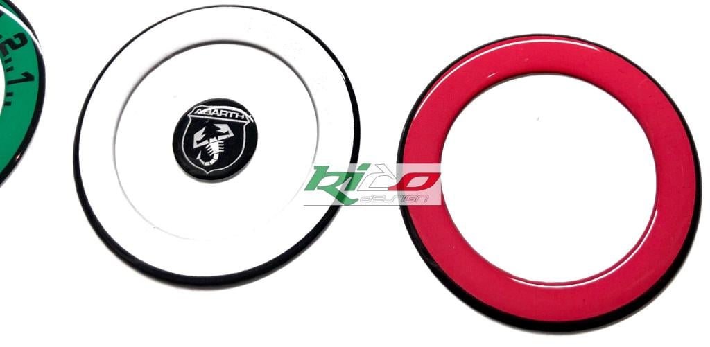 ANELLI TRICOLOR ABARTH 500 595 695