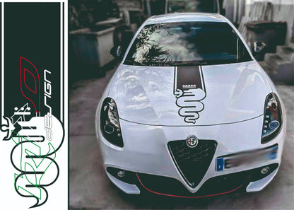 ADESIVO COFANO ALFA ROMEO