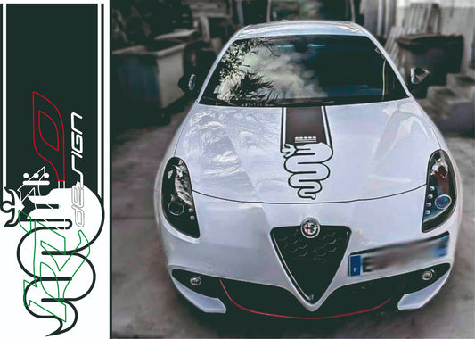 ADESIVO COFANO ALFA ROMEO