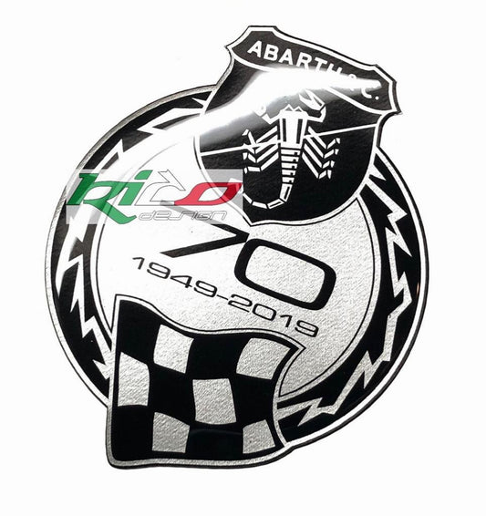 ADESIVO 70 ANNIVERSARIO ABARTH 500 595 695