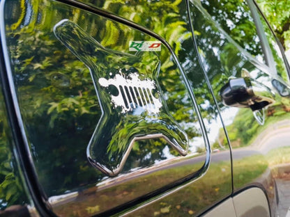ADESIVO TAPPO SERBATOIO JEEP