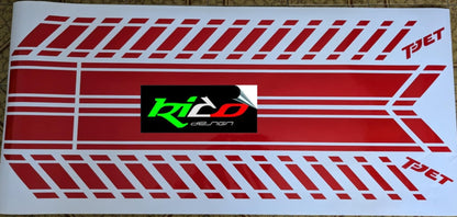 STRISCE LATERALE PER ABARTH 500 595 596