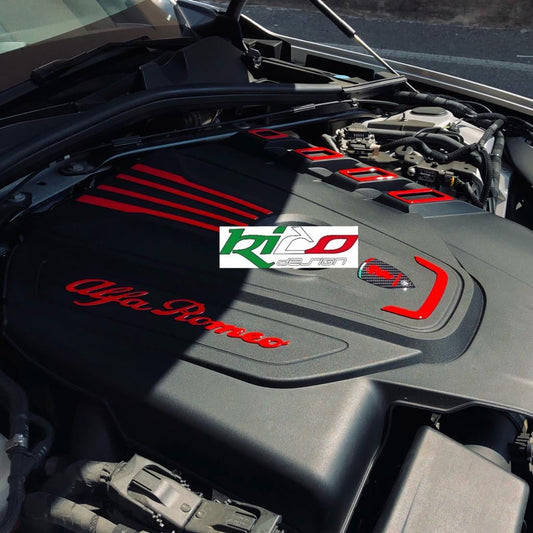 ADESIVI MOTORE GIULIA/ STELVIO