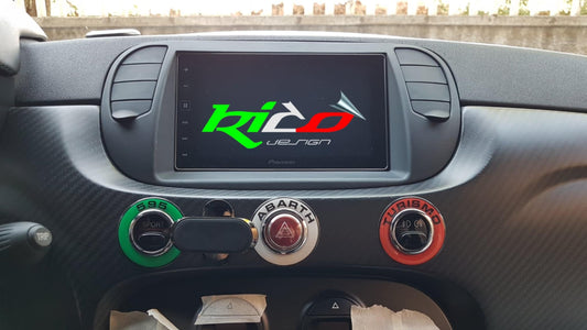 ANELLI TRICOLOR ABARTH 500 595 695