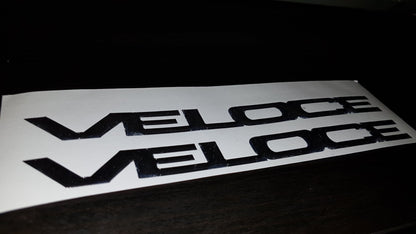 SCRITTE ADESIVE RESINATE