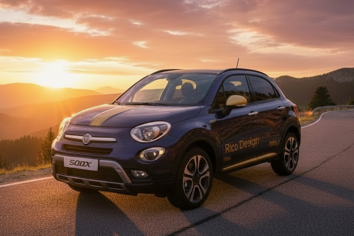 Fascia Tetto Fiat 500X  Adesive Tuning | Rico Design