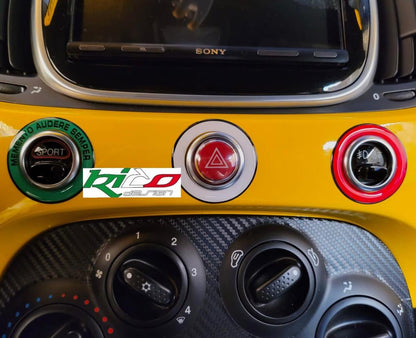 ANELLI TRICOLOR ABARTH 500 595 695