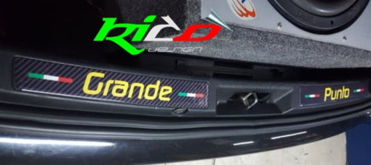 ADESIVI BATTITACCO POSTERIORE FIAT GRANDE PUNTO/EVO