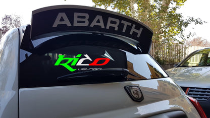 ADESIVO SPOILER ABARTH 500 595 695