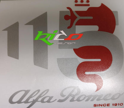 ADESIVO 115 ANNIVERSARIO ALFA ROMEO