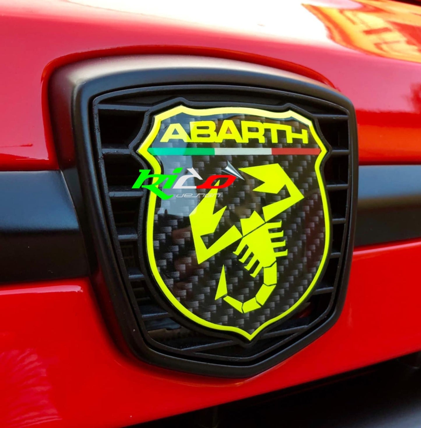 ADESIVI LOGHI ABARTH 500 595 695
