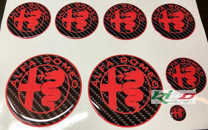 ADESIVI COPRIMOZZO ALFA ROMEO