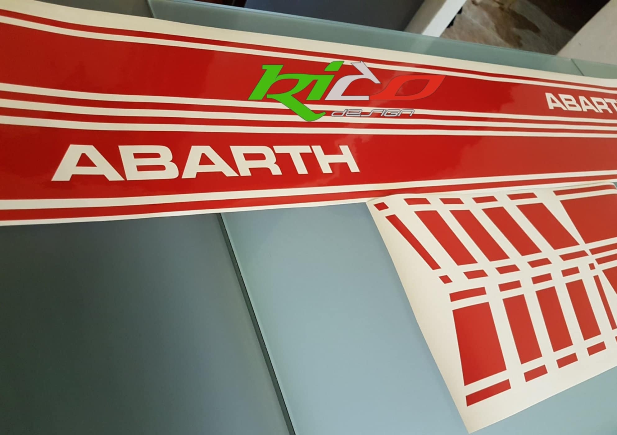 STRISCE LATERALE PER ABARTH 500 595 596 – Rico Design
