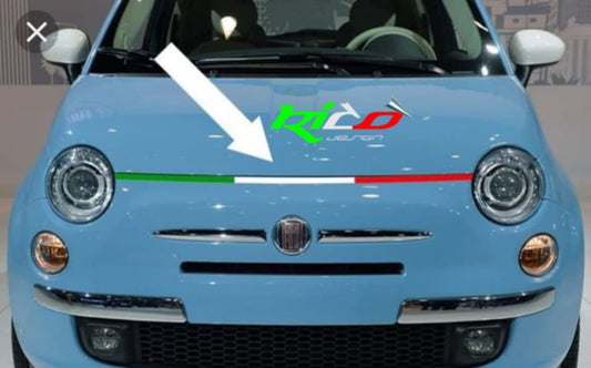 STRISCIA TRICOLOR COFANO ABARTH 500 595 695